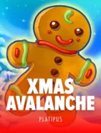 xmas avalanche slot logo