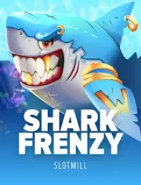 shark frenzy slot logo